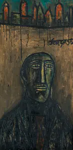 Souza, F.N. (Artist). The Student, 1956 | Painting