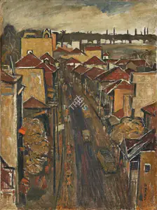 Hebbar, K.K. (Artist). Untitled (Mahim), 1944 | Painting