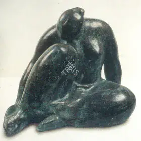Dasgupta, Prodosh (Artist). Toe Point, 1950 | Sculpture