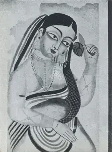 Unknown (Artist). Woman with Peacock, 1875 | Painting
