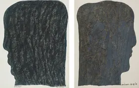 Das, Amitava (Artist). Untitled; Untitled, 1989 (each) | Drawing