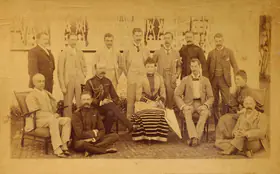 Dayal, Lala Deen (Photographer), Royal Party and Suite, November 1889 | Antiquarian Photograph