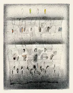 Singh, Arpita (Artist). Drawing, 1976 | Drawing