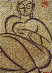 Roy, Jamini (Artist). Untitled, n.d. | Painting