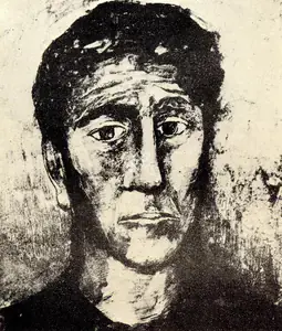 Weiss, Peter (Artist). Self Portrait, 1946 | Painting