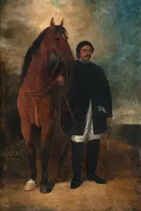 Hudson, Benjamin (Artist). Portrait of Rajah Pratap Chandra Sinha, n.d. | Painting