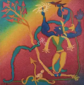 Mistry, C.D. (Artist). Mahabharat, n.d. | Painting