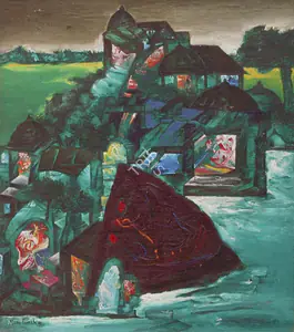 Parekh, Manu (Artist). Untitled, 1991 | Painting