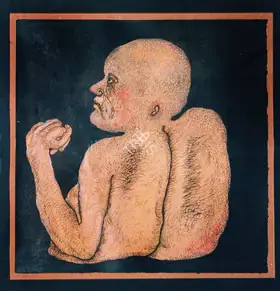 Chowdhury, Jogen (Artist). The Man, 1980 | Painting