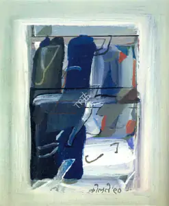 Kolte, Prabhakar (Artist). Untitled, 1990 | Painting