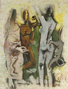 Husain, M.F. (Artist). Untitled, n.d. | Painting