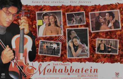 Chopra, Yash (Producer), Mohabbatein, 2000 | Lobby Card