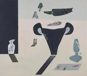 Barwe, Prabhakar (Artist). Circular Oneness, 1994 | Painting