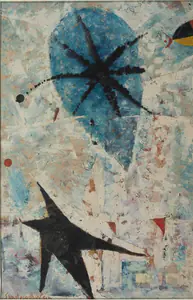 Sen, Sunil Madhav (Artist). Untitled (Celestial Form), n.d. | Painting