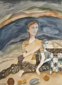 Lajmi, Lalitha (Artist). Untitled IV, 2010 | Painting