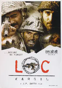 Dutta, J.P. (Producer), LOC Kargil, 2003 | Full Sheet Poster