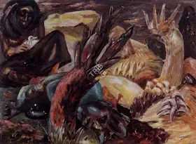 Desai, Ajay (Artist). Vampire, c.1990 | Painting