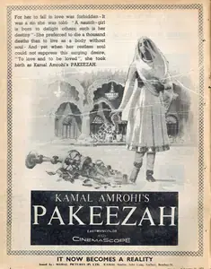 Amrohi, Kamal (Producer), Pakeezah, 1971 | Advertisement