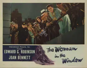 Krasner, Milton R. (Cinematographer), The Woman in the Window, 1944 | Lobby Card