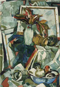 Kaul, Kishori (Artist). Untitled, 1961 | Painting