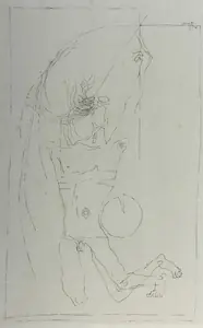 Husain, M.F. (Artist). Untitled, 1973 | Drawing