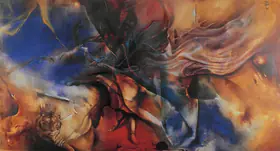 Mehrotra, Jaideep (Artist). Tandav, 2002 | Painting