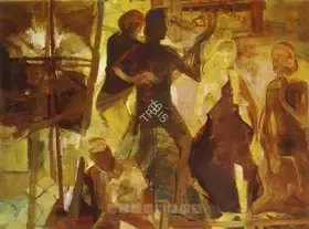 Chowdhury, Arunanshu (Artist). Untitled, 1993 | Painting