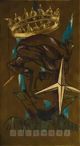 Dodiya, Anju (Artist). Coronation IV, 2004 | Sculpture