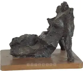 Kaneria, Raghav (Artist). Reclining Woman, early 1960s | Sculpture