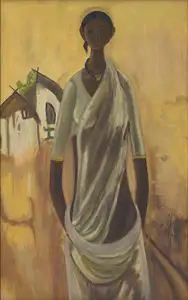 Prabha, B. (Artist). Untitled, 1987 | Painting