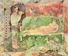 Burman, Sakti (Artist). Untitled, c.1990s | Painting