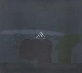Das, Amitava (Artist). Grey Sky, late 1970s | Painting