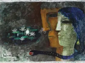 Das, Arup (Artist). Untitled, 1996 | Painting