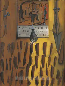 Nair, Surendran (Artist). The Trophies, 1994 | Painting