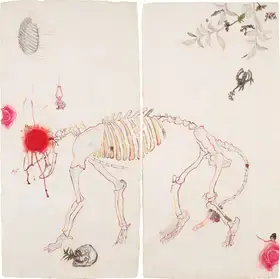Sen, Mithu (Artist). Behind the Tail II, 2007 | Graphic Art