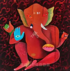 Xavier, Babu (Artist). Ganesh, 2005 | Painting