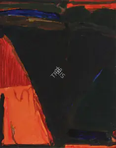 Raza, S.H. (Artist). Untitled, 1977 | Painting