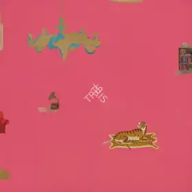 Kamath, Manjunath (Artist). Tiger on Tiger Skin, 2005 | Painting