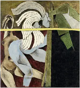 Husain, M.F. (Artist). Untitled, c.1970 | Painting