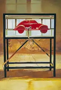 Shetty, Sudarshan (Artist). Untitled (Red Beetle), 2007 | Painting