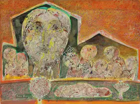 Burman, Sakti (Artist). Untitled, 1966 | Painting