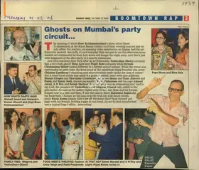 Pravin (Photographer). Ghosts on Mumbai's Party Circiut…, 01 May 2006 | Newspaper Clipping | 00847686