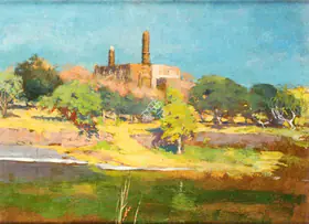 Sain, M. (Artist). The Last Glow, 1938 | Painting