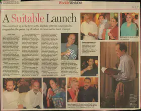 Singh, Jairaj (Reporter). A Suitable Launch, 23 October 2005 | Newspaper Clipping | 00847724