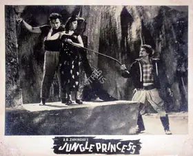 Zamindar, A.R. (Director), Jungle Princess, 1958 | Lobby Card