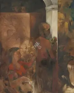 Singh, Sardar Gurcharan (Artist). Untitled, 1998 | Painting