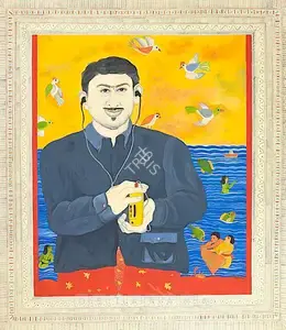 Hussain, Farhad (Artist). Walkman With It's Seggregative Action..., 2003 | Painting