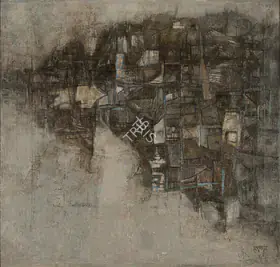 Ramkumar (Artist). Untitled (Benaras), c.1960 | Painting