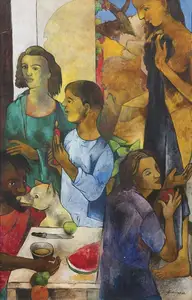 Singh, Sardar Gurcharan (Artist). Untitled, 2002 | Painting