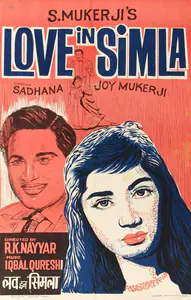Mohan, B. (Designer), Love In Simla, 1960 | Half Sheet Poster